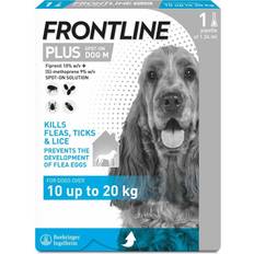 Frontline Plus Flea, Tick & Flea Eggs Medium Dog Breed 10-20kg 1