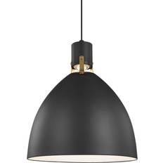 Ceiling Lamps Generation Lighting Visual Comfort P1443-L1 Brynne 17" Wide Pendant Lamp