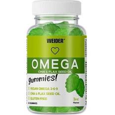 Weider Fedtsyrer Weider Omega Gummier Lime 50 Gummier