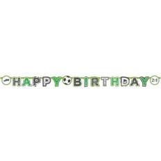 Amscan 2 m happy birthday party chain football stadium as decoration