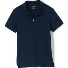 Shirts Lands End School Uniform Kids Short Sleeve Tailored Fit Interlock Polo Shirt