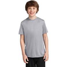 Children's Clothing Port & Company Youth Performance Tee-XL Silver