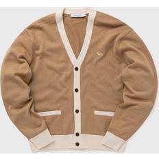 Maison Kitsuné Beige Baby Fox Cardigan P221 BEIGE