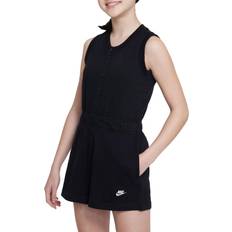 Nike Playsuits Children's Clothing Nike Girls' Sportswear Romper, Medium, Black