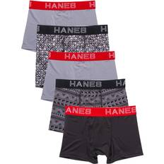 Underwear Hanes Boy's X-Temp Performance Stretch Boxer Briefs Underwear 5-pack - Assorted