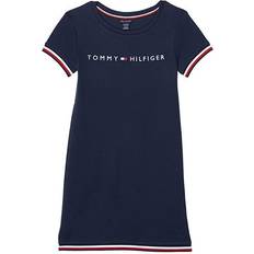 Tommy Hilfiger Big Girl's Logo Bodycon Dress - Navy Blazer