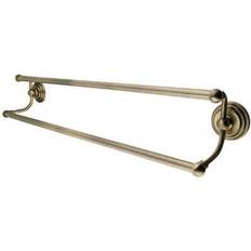 Brass Towel Rails Kingston Brass Milano Double