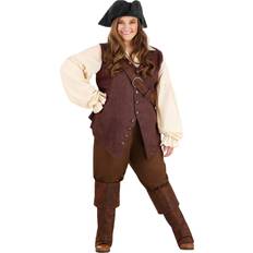 Fun Women's Plus Size Disney Elizabeth Swann Costume