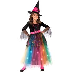 Witch costume kids Kid's rainbow spider witch costume