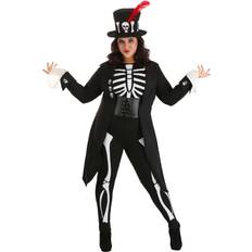 Costumes Fun Women's Plus Size Voodoo Skeleton Costume