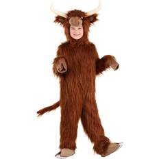 Animals Fancy Dresses Fun Costumes Kid's Highland Cow Costume