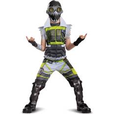 Disguise Kids Apex Legends Octane Costume Black/Green/Gray 10/12