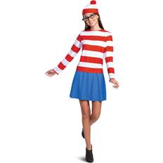 Disguise Wheres Waldo Adult Costume Set with Shirt