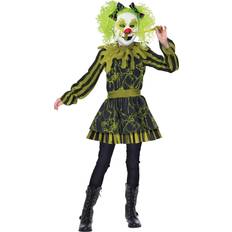 Vestidos de fiesta California Costumes Snots Of Fun Clown Costume for Girls