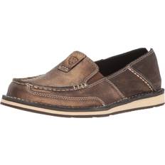 Ariat Women Boat Shoes Ariat Women's Cruiser Slip-on Shoe, Metallic/Bronze, 6.5 B US