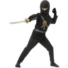 Kids Ninja Master Black Costume