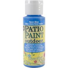 Deco Art Patio Paint, 2-Ounce, Neon Blue