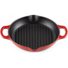 Grillpannen uitverkoop Le Creuset Grillpan Ø25 cm Steenrood