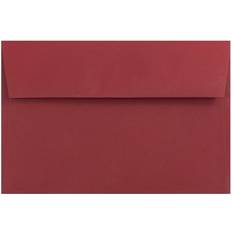 Jam Paper A9 Envelopes 5 3/4 x 8 3/4 Dark Red 25/Pack