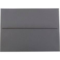 Jam Paper A6 (4 3/4 x 6 1/2) Dark Base Envelopes Dark Gray 25 envelopes per pack