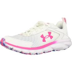 Under Armour Pink Running Shoes Under Armour Charged Assert Marble Women's White/Pink/Blue