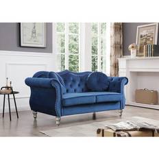 Blue Sofas Glory Furniture Hollywood G0661A-L Sofa