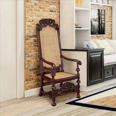 Design Toscano William And Mary Mahogany Armchair