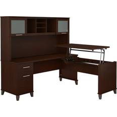 Home office desks Bush Somerset 72W Writing Desk