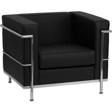 Black Armchairs Flash Furniture HERCULES Regal Contemporary Armchair