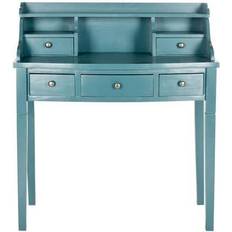 Turquoise Tables Safavieh Landon 5-Drawer Writing Desk