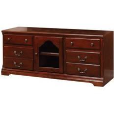 Benzara Four Drawers Stand TV Bench