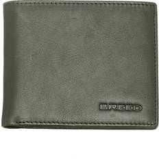 Breed Genuine Leather Bi-Fold Wallet - Olive