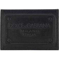 Kortholder Dolce & Gabbana Black Embossed Card - 80999 NERO