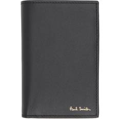 Paul Smith Tegnebøger & Nøgleringe Paul Smith Black Signature Stripe Interior Card Wallet - BLACK