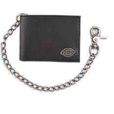 Wallets Dickies bi-fold chain high-leather wallet w/ id & credit card slots