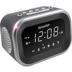 Alarm Clocks Sharp big bang super loud alarm clock for heavy sleepers, 6 extremely loud wa