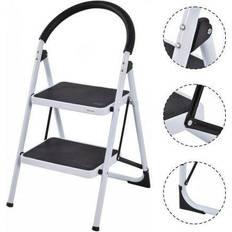 Costway Folding 2-Step Heavy Duty 330-Pound Capacity Ladder