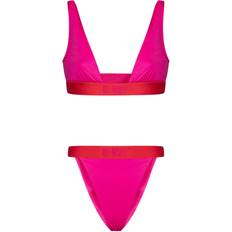 Off-White Swimsuits Off-White Swimsuit Woman colour Fuchsia