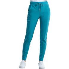 Teal cherokee scrubs form tapered leg drawstring pant ck095 tlb