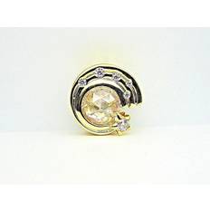 Transparent Berlocker & Hängen Pandora Sparkling Shooting Star Charm Clear One