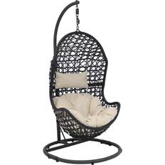 Outdoor Hanging Chairs Sunnydaze Cordelia Hanging Egg Chair Swing Stand