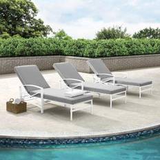 Gray Sun Beds Crosley Kaplan Patio Chaise