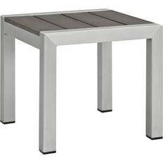 Gray Garden Table modway Shore Outdoor