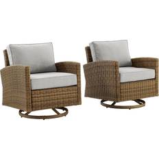 Patio Furniture Crosley Furniture Bradenton Collection KO70423WB-GY 2