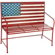 Evergreen Patio Flag Garden Bench