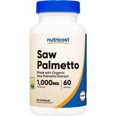 Compléments Nutricost Organic Saw Palmetto 1000 mg