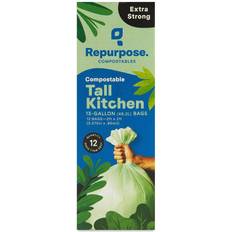 Repurpose Extra Strong Tall Kitchen Bags 13gal