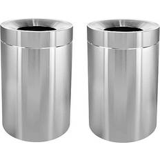 50 gallon trash can Alpine Stainless Steel 50 Gallon Trash Can