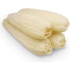 Guantes exfoliantes Esponjas De Lufa Orgánicas Naturales Grandes Exfoliantes Paquete De 4