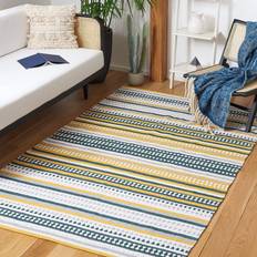 Safavieh Montauk Collection White, Yellow 72x"